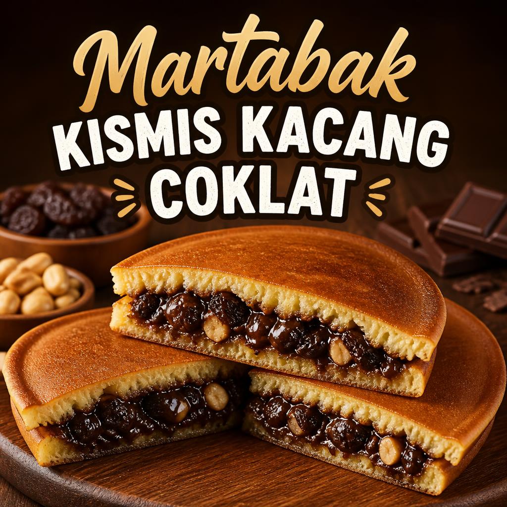 Kismis Kacang Coklat Large Martabak 999 Asli Bandung